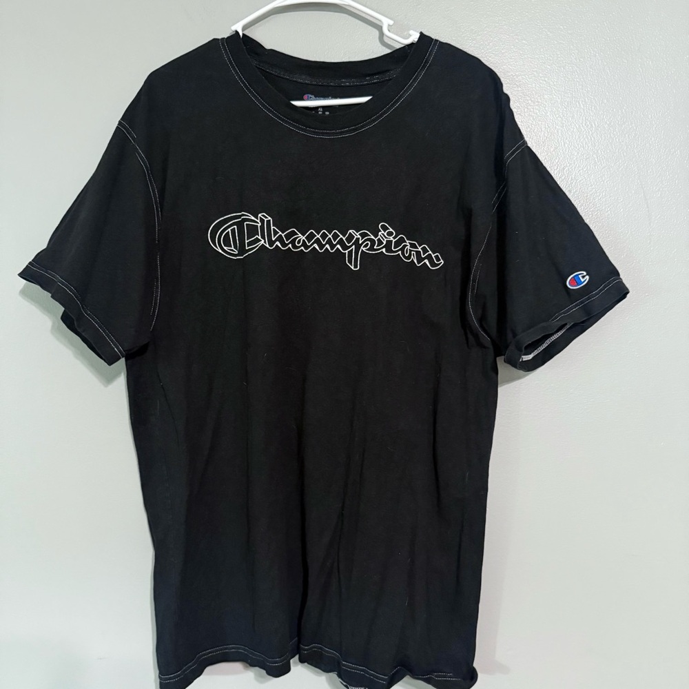 Champion Men’s size XL Black Short Sleeve Tee 646B5
